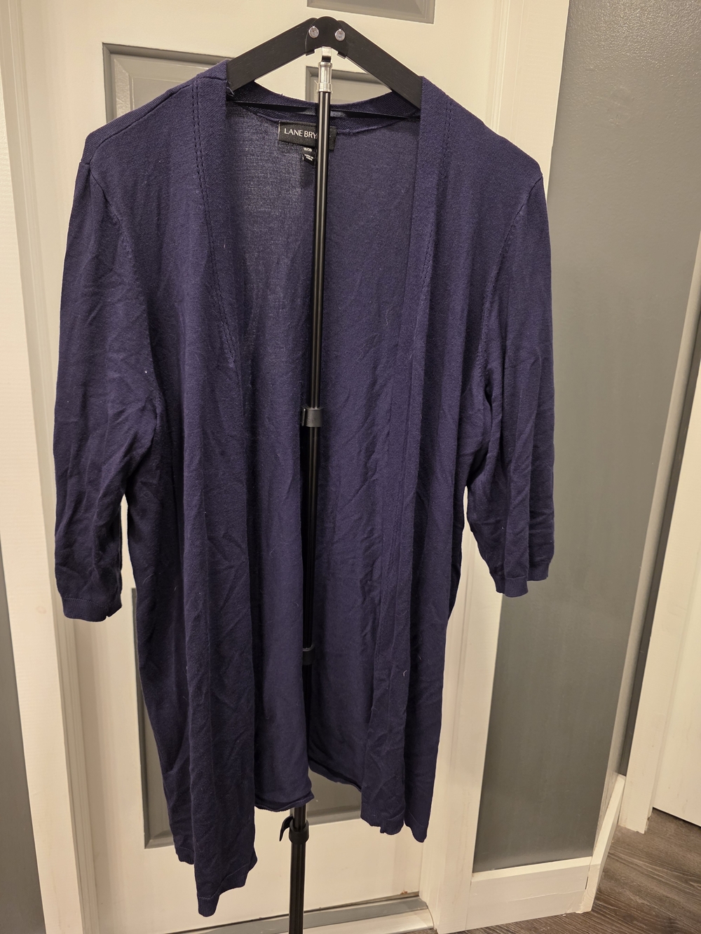 Lane Bryant Deep Navy Open-Front Cardigan